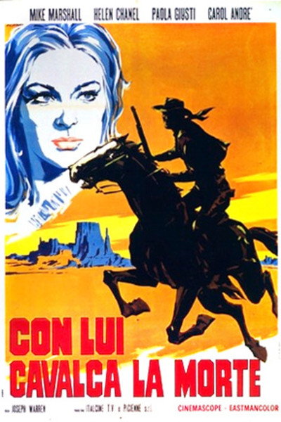 Póster de Con lui cavalca la morte