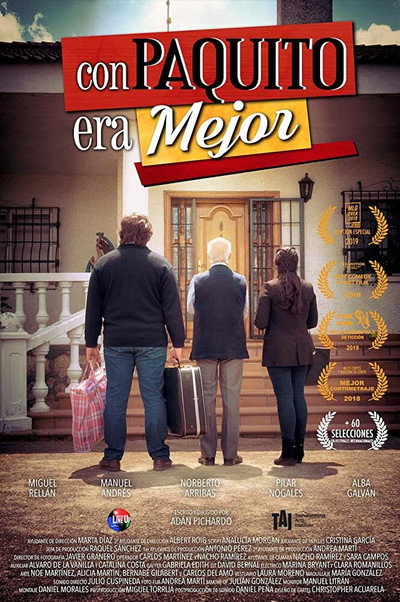 Póster de Con Paquito era mejor