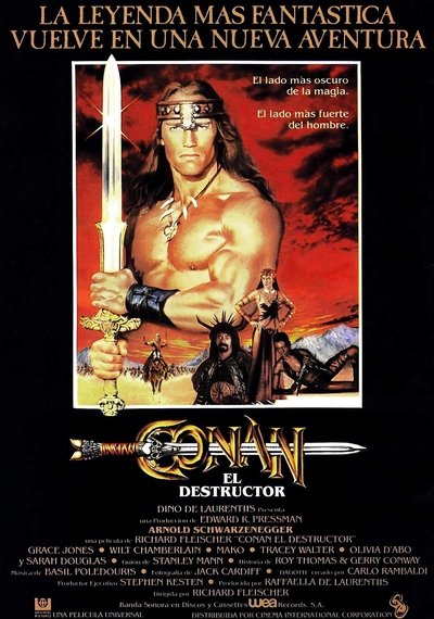 Póster de Conan, el destructor
