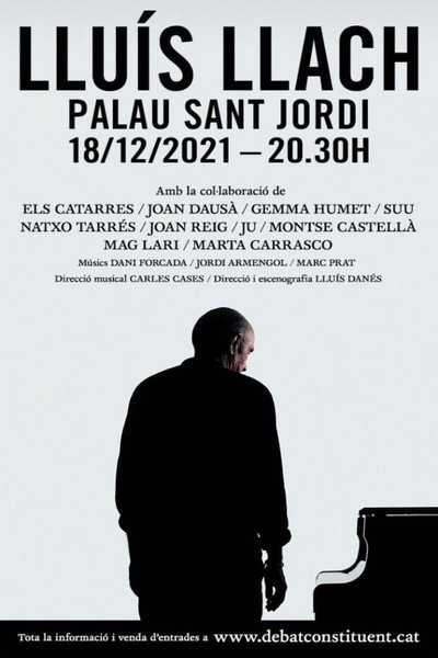 Póster de Concert Lluís Llach