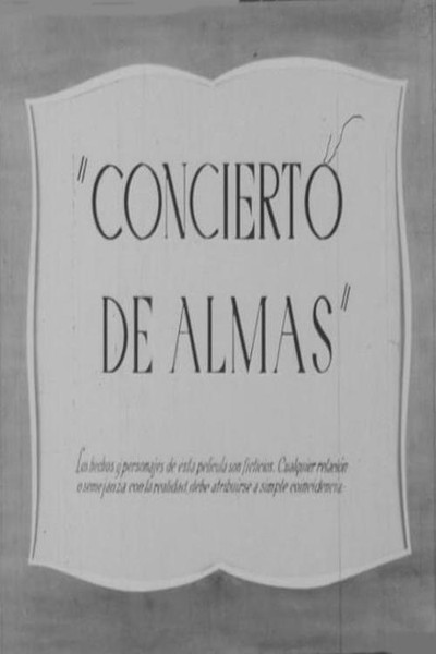 Póster de Concierto de almas