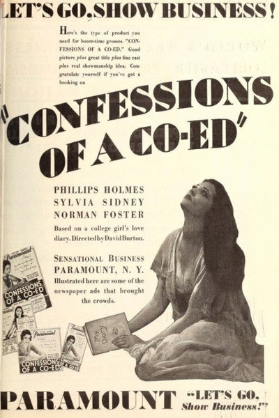 Póster de Confessions of a Co-Ed