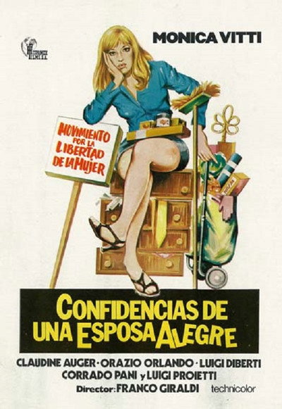 Póster de Confidencias de una esposa alegre