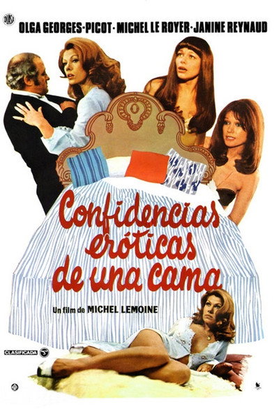 Póster de Confidencias eróticas de una cama