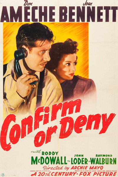 Póster de Confirm or Deny
