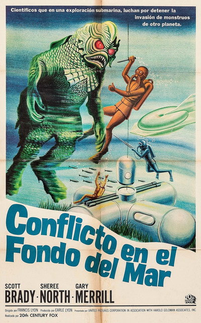 Póster de Conflicto en el fondo del mar