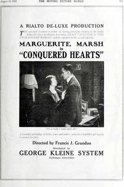 Póster de Conquered Hearts