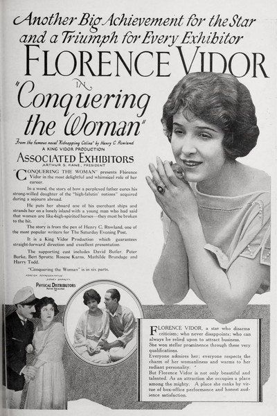 Póster de Conquering the Woman