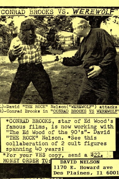 Póster de Conrad Brooks vs. the Werewolf