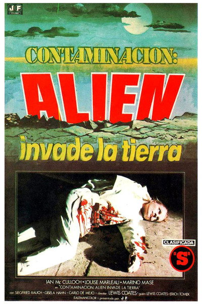 Póster de Contaminación: Alien invade la Tierra