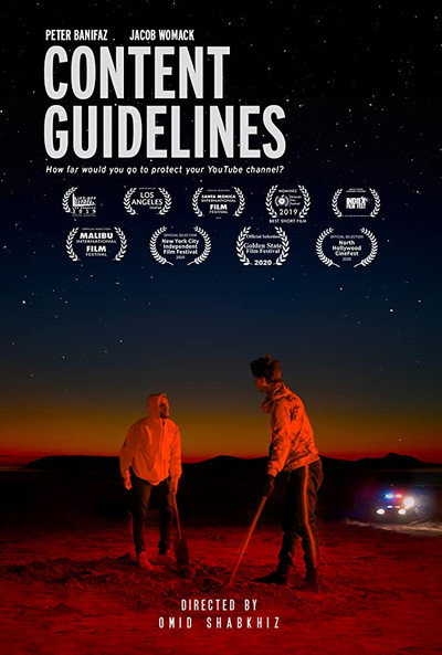 Póster de Content Guidelines