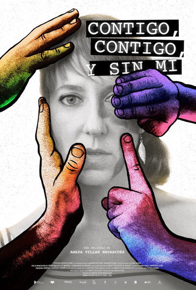 Póster de Contigo, contigo y sin mí