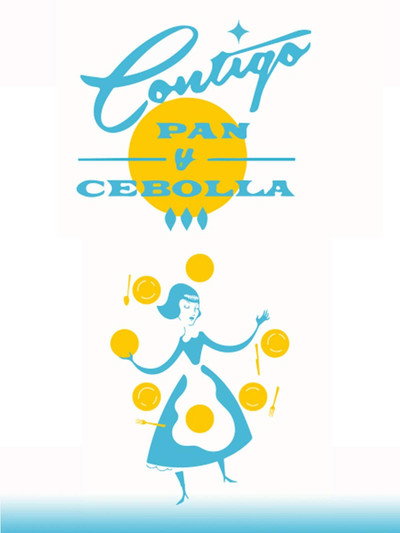 Póster de Contigo pan y cebolla