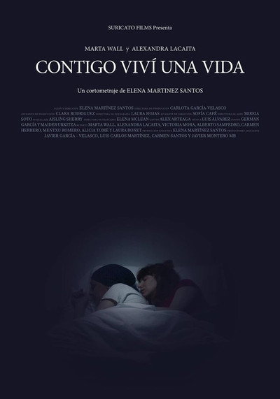 Póster de Contigo viví una vida