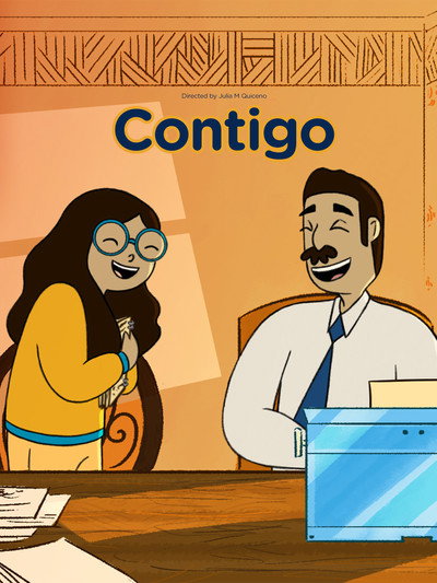 Póster de Contigo (With You)