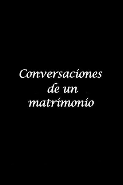 Póster de Conversaciones de un matrimonio