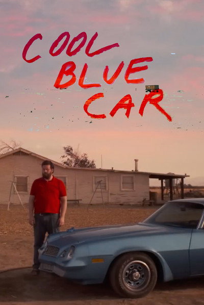 Póster de Cool Blue Car