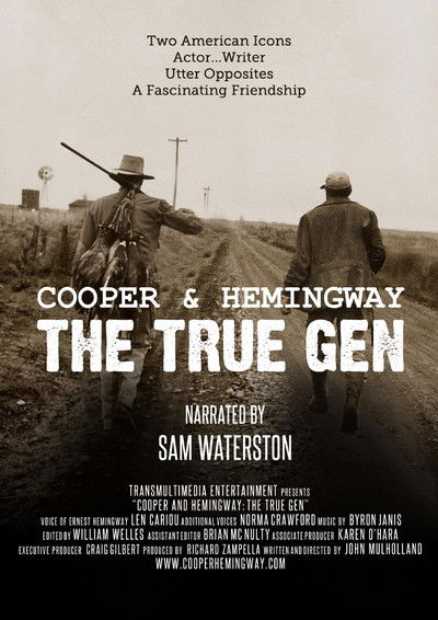 Póster de Cooper and Hemingway: The True Gen