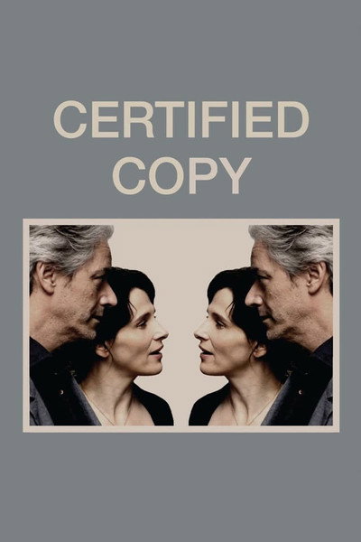 Póster de Copia certificada