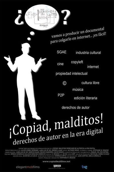 Póster de ¡Copiad, malditos!