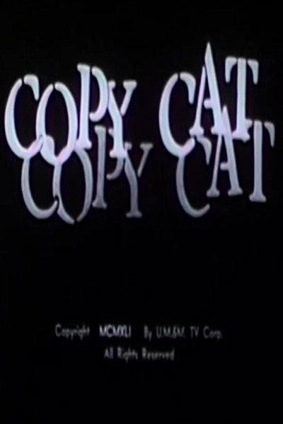 Póster de Copy Cat