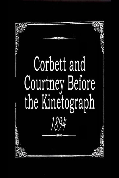 Póster de Corbett and Courtney Before the Kinetograph