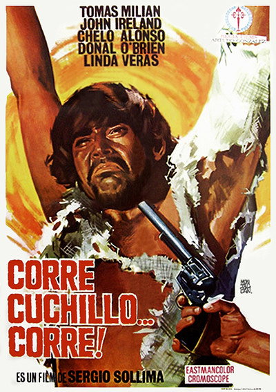 Póster de ¡Corre, Cuchillo... corre!
