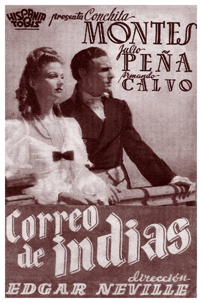 Póster de Correo de Indias