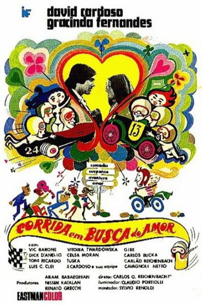 Póster de Corrida em Busca do Amor