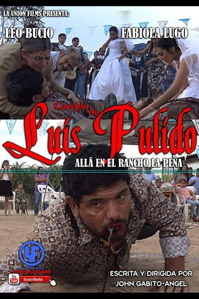 Póster de corrido de Luis Pulido allà en el rancho la peña