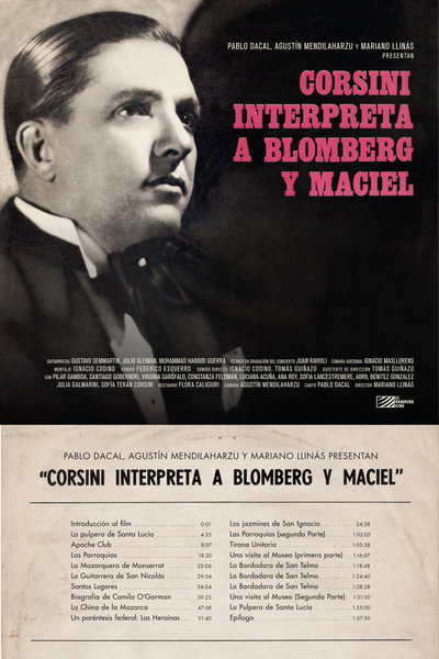 Póster de Corsini interpreta a Blomberg & Maciel