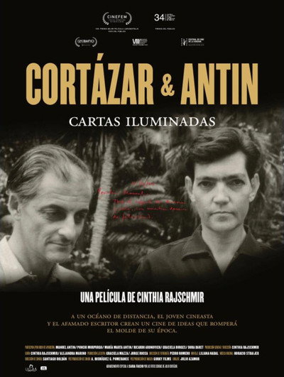 Póster de Cortázar & Antín: Cartas iluminadas