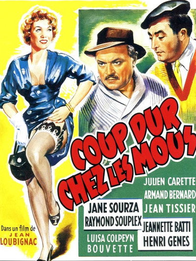 Póster de Coup dur chez les mous