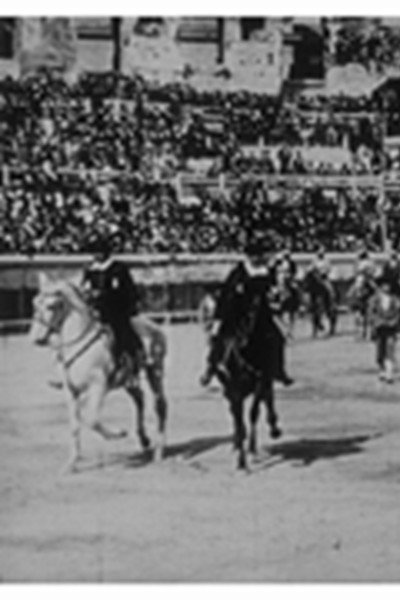 Póster de Course de taureaux, sortie de la quadrille