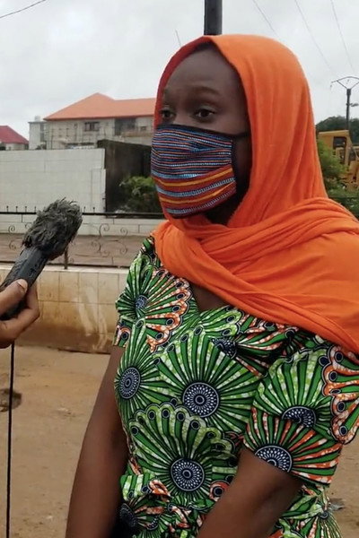 Póster de Covid-19 response in Africa
