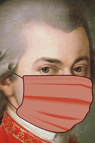 Póster de Covid fan tutte