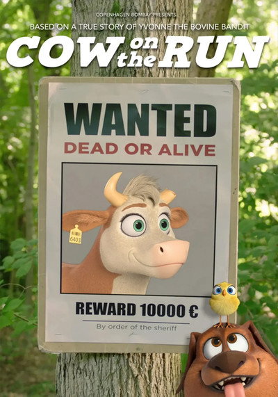 Póster de Cow on the Run
