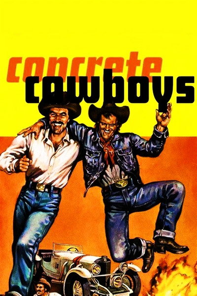 Póster de Cowboys en la ciudad