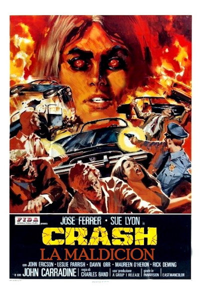 Póster de Crash! La maldición