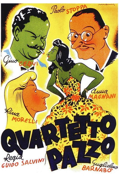 Póster de Crazy Quartet