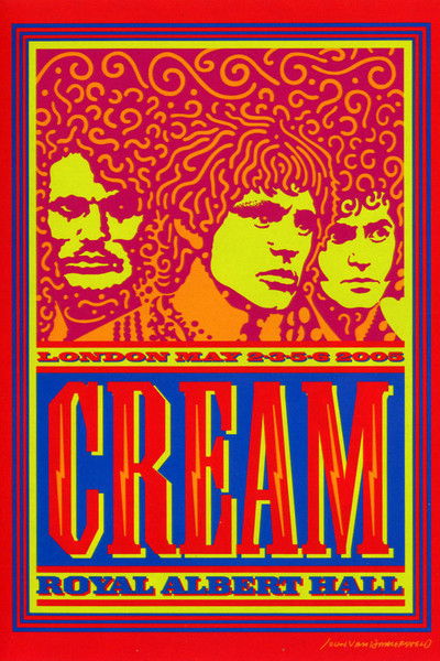 Póster de Cream: Royal Albert Hall, London May 2-3-5-6 2005