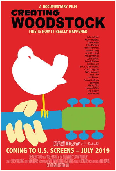 Póster de Creating Woodstock