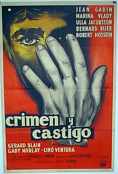 Póster de Crimen y castigo