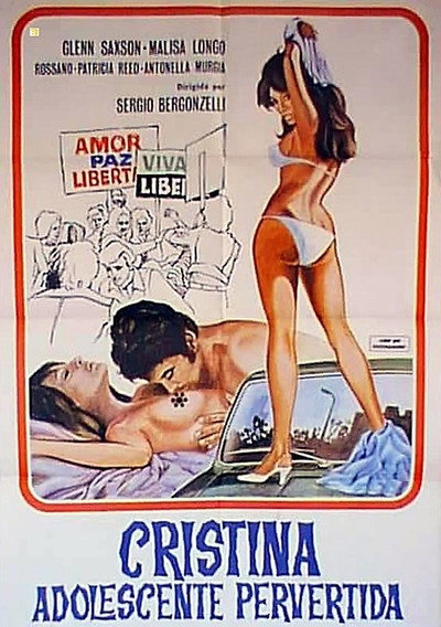 Póster de Cristina, adolescente pervertida