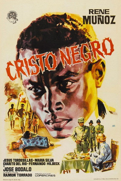 Póster de Cristo negro