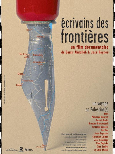 Póster de Écrivains des frontières - Un voyage en Palestine(s)