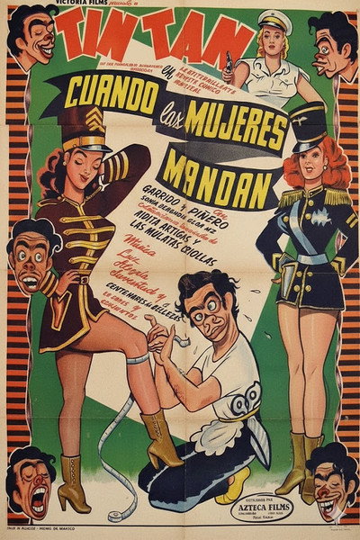 Póster de Cuando las mujeres mandan