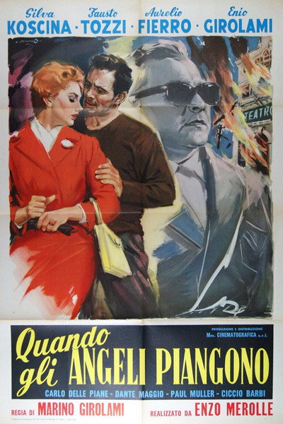 Póster de Cuando los ángeles lloran