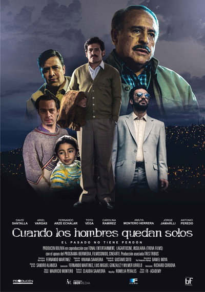 Póster de Cuando los hombres quedan solos