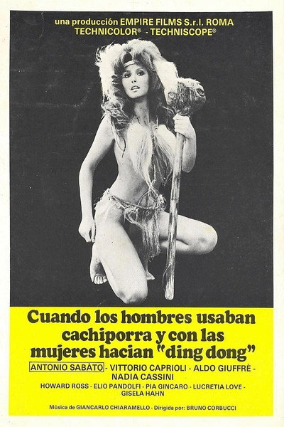 Póster de Cuando los hombres usaban cachiporra y con las mujeres hacían 'ding dong'